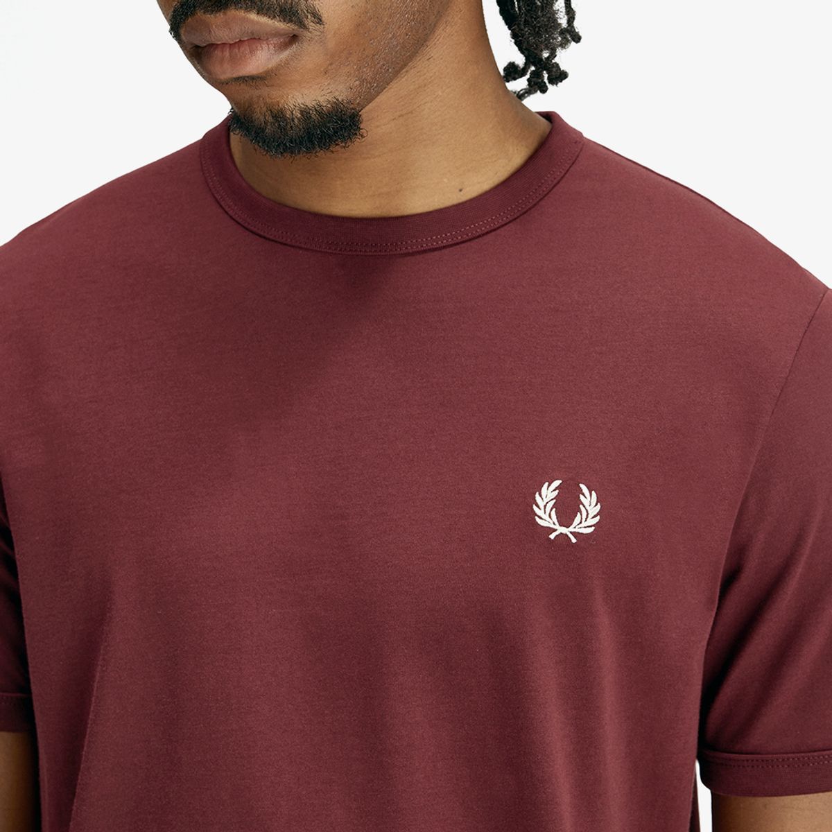 프레드페리(FRED PERRY) [Sport] 링어 티셔츠 - 옥스블러드 AFPM2613519-K22