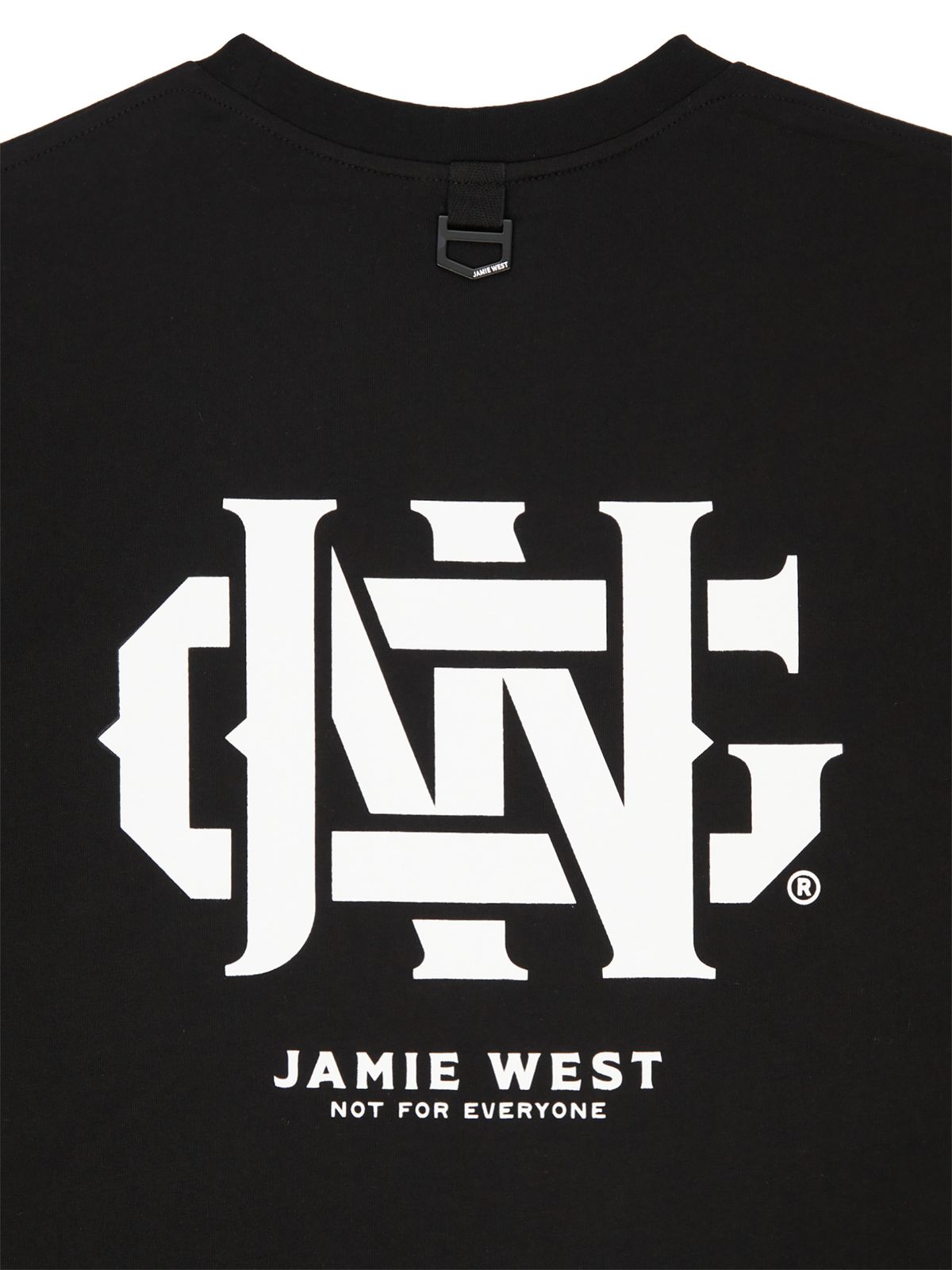 제이미웨스트(JAMIE WEST) 레트로 심볼 티셔츠 (블랙)