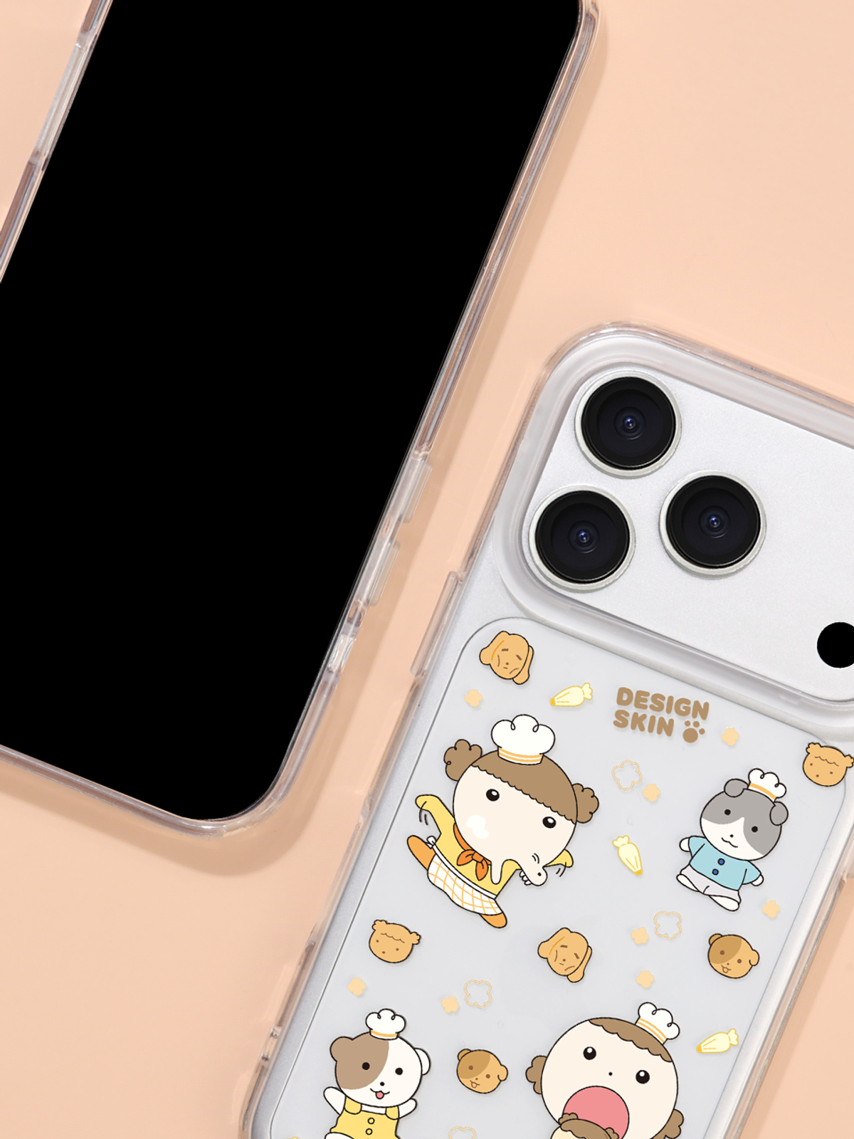 디자인스킨(DESIGNSKIN) [그래픽마켓] 클리어 그래픽 케이스-마루는 강쥐2