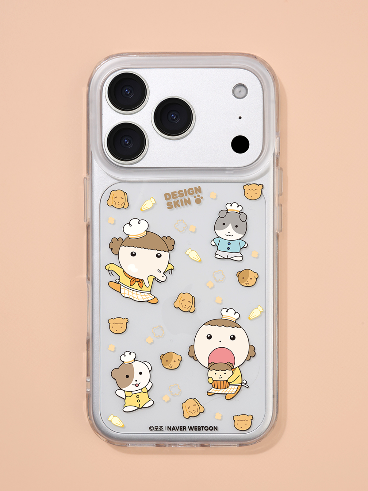 디자인스킨(DESIGNSKIN) [그래픽마켓] 클리어 그래픽 케이스-마루는 강쥐2