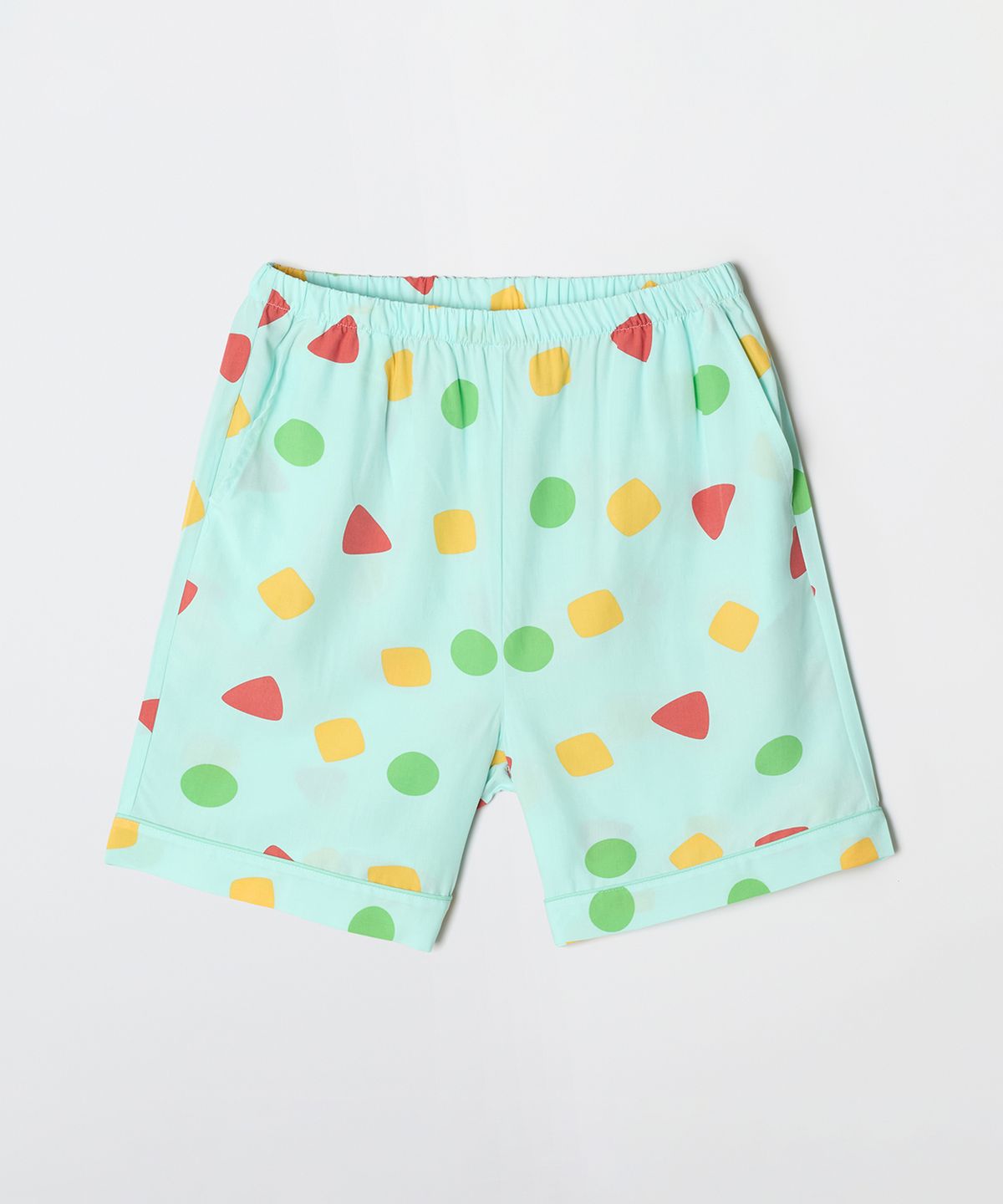 스파오(SPAO) [짱구] 꿀잠 자는 짱구 반팔 파자마(MINT)_SPPPG25U02