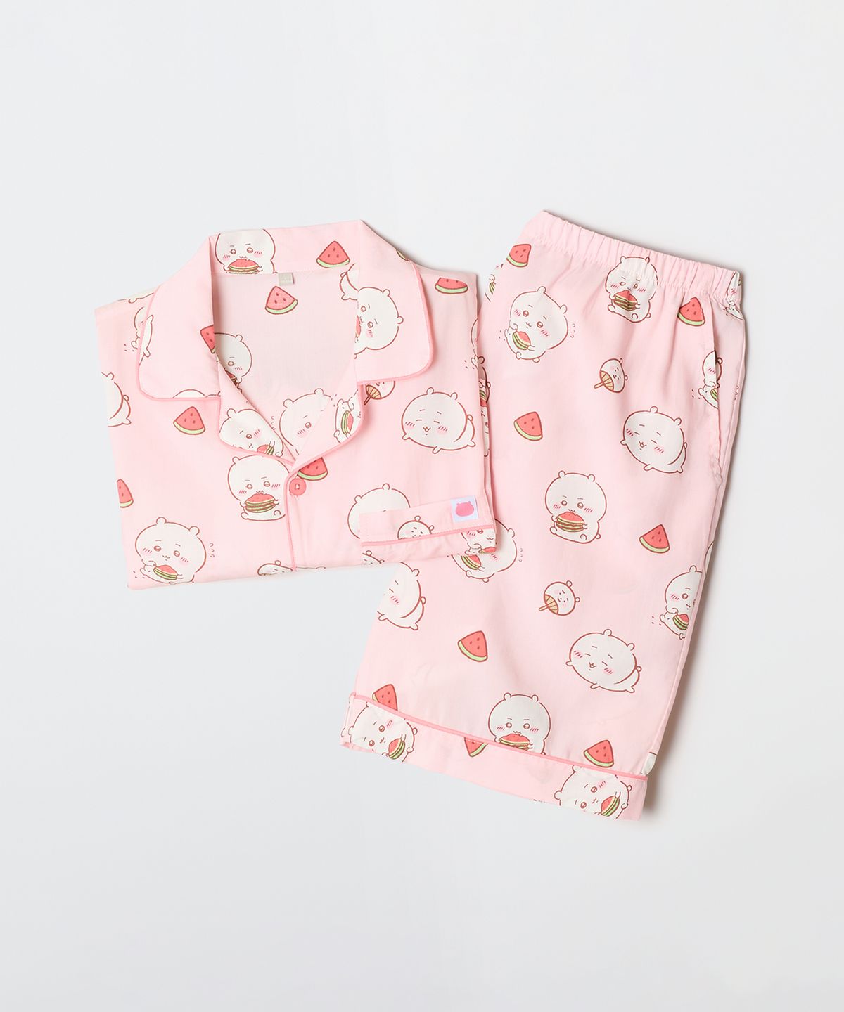 스파오(SPAO) [먼작귀] 먼가 작고 귀여운 여름 반팔 파자마(PINK)_SPPPG25U05