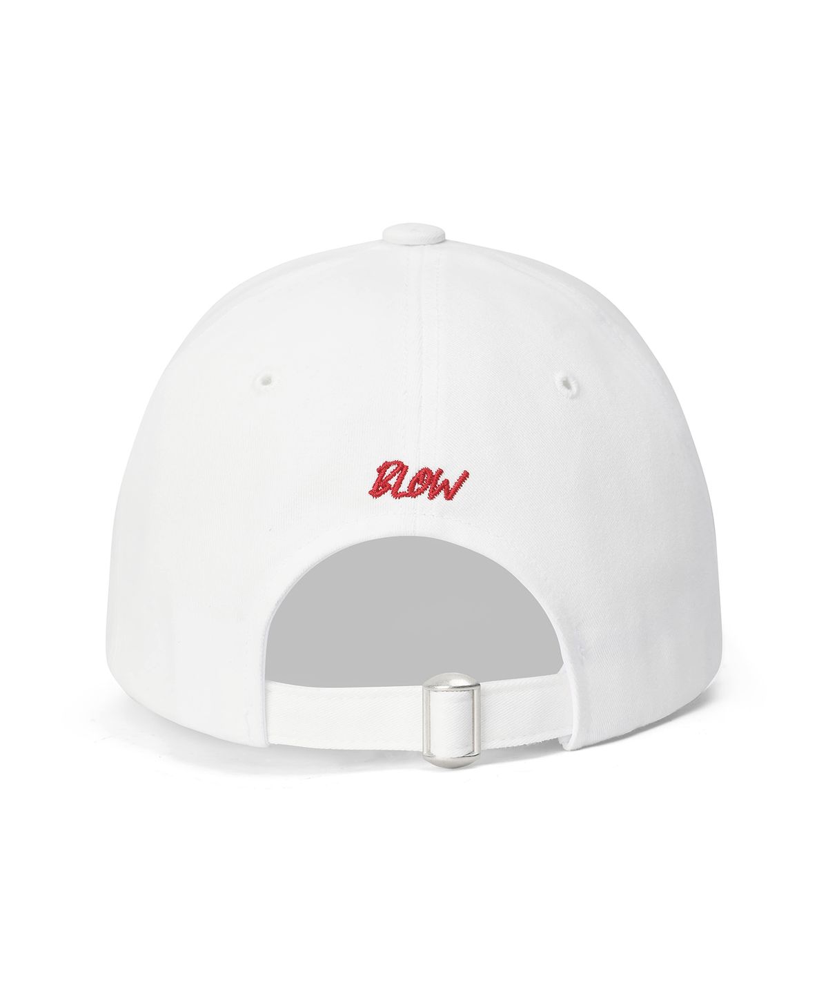 블로우(BLOW) Flowing Logo Ball Cap - White