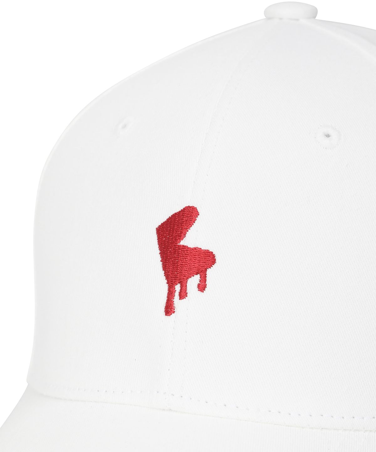 블로우(BLOW) Flowing Logo Ball Cap - White