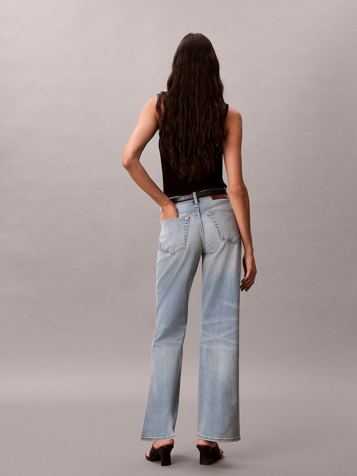 캘빈클라인 진(CALVIN KLEIN JEANS) 여성 아시아와이드 데님 47F461G 3SE