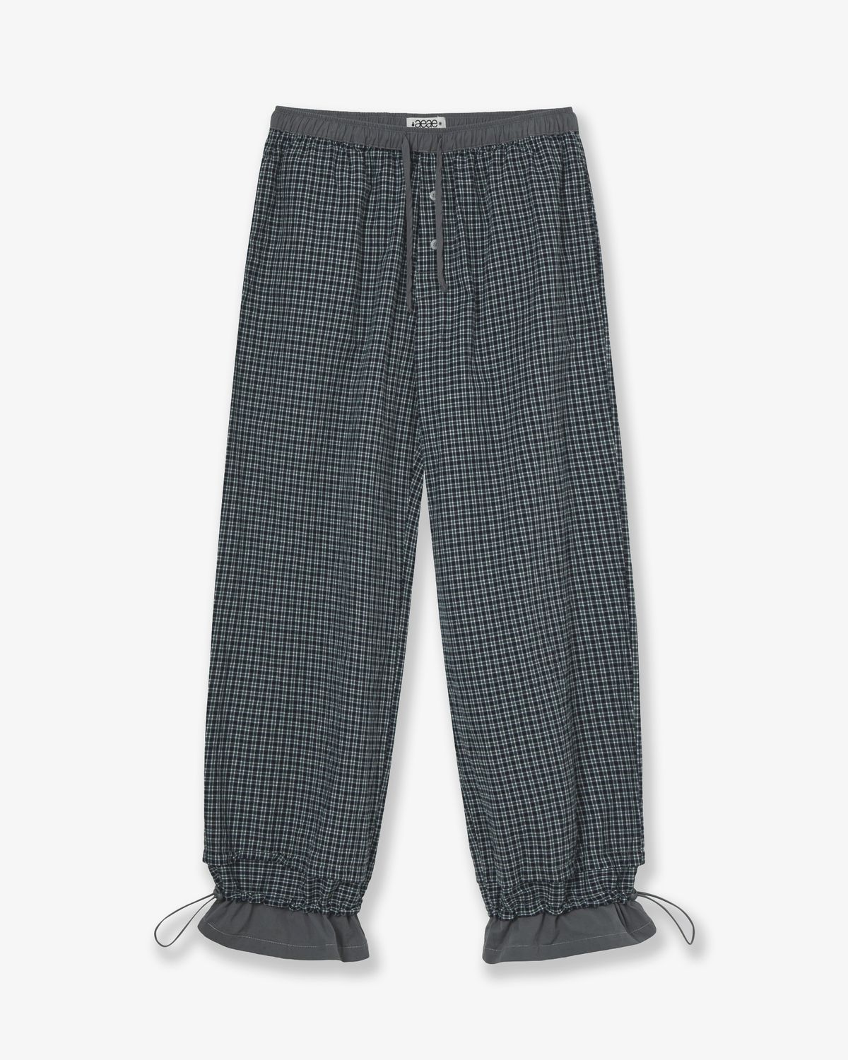 에이이에이이(AEAE) DRAWSTRING PAJAMA PANTS [NAVY]