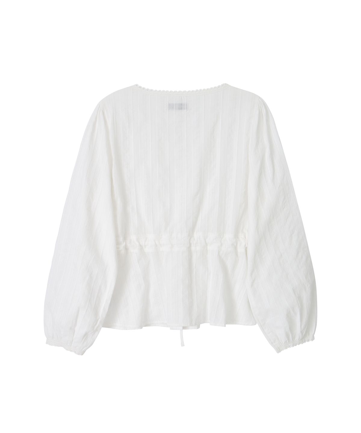 판도라핏(PANDORAFIT) Lace String Blouse (white)