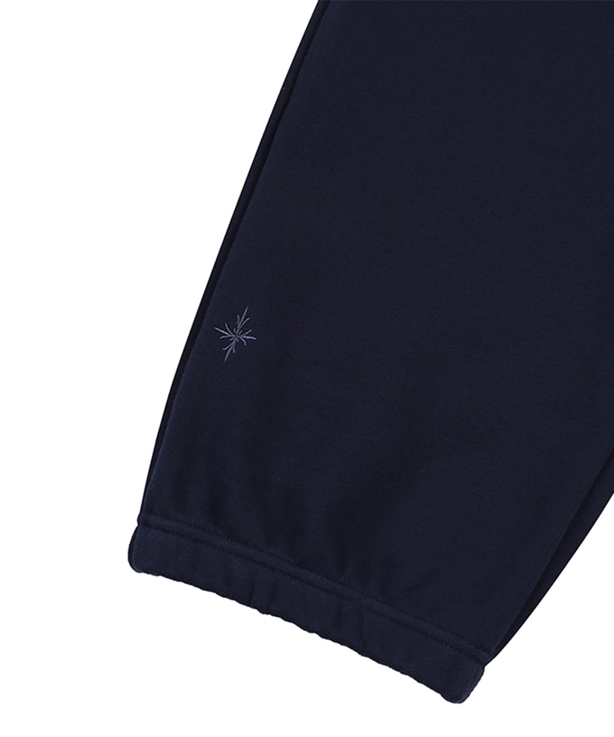 이이이알알알(EEERRR) ER waffle applique long sweat pants (Navy)