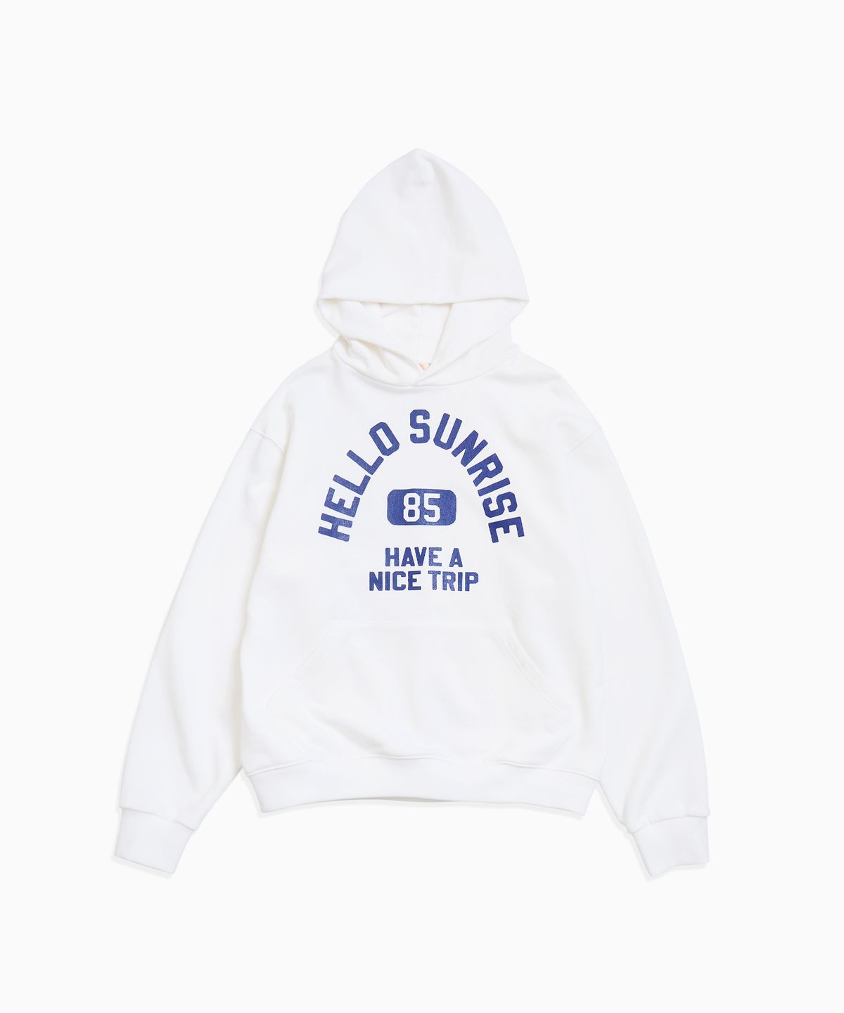 헬로 선라이즈(HELLO SUNRISE) HNT Arch Logo Hoodie_Off White