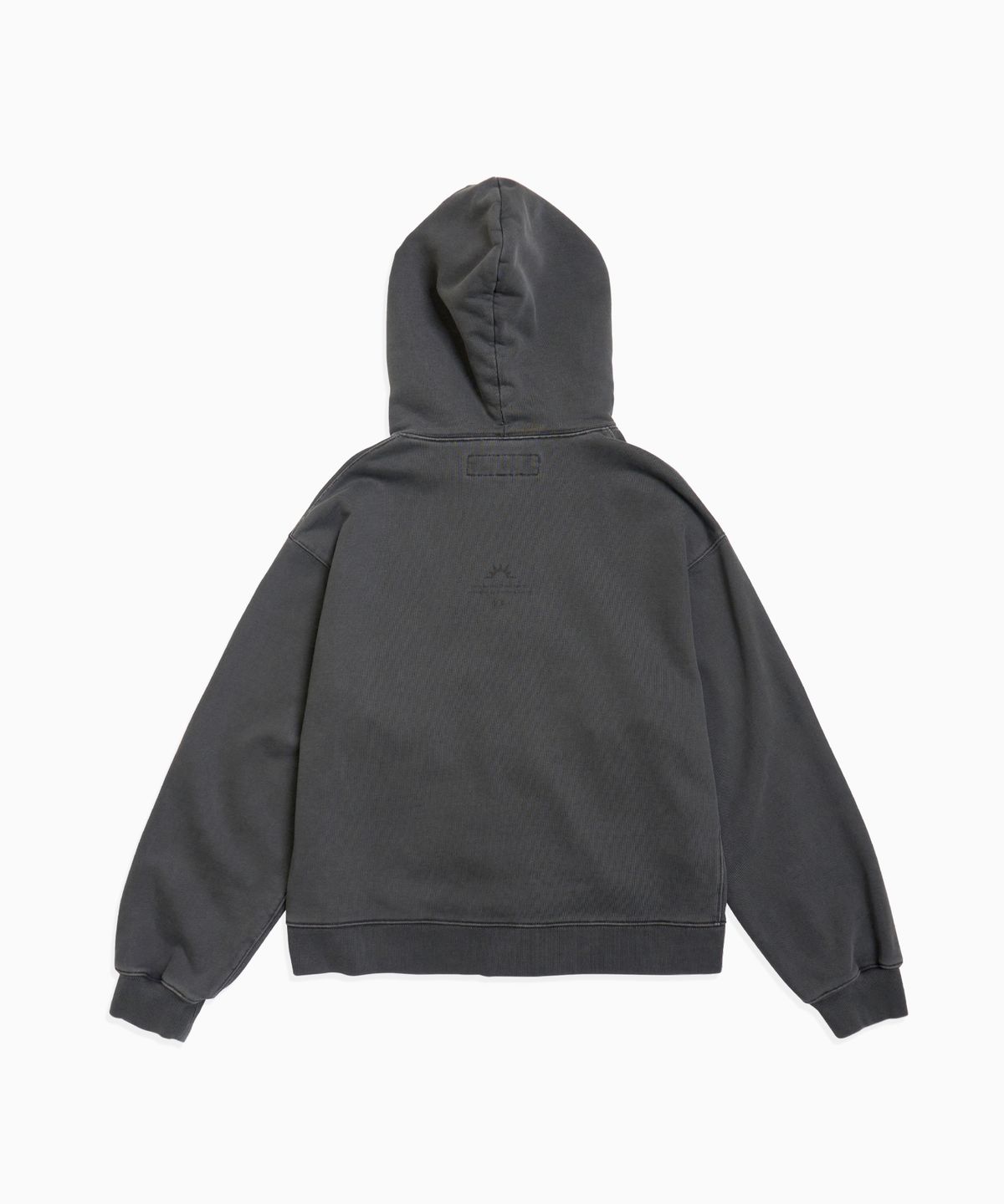 헬로 선라이즈(HELLO SUNRISE) HS Symbol Hoodie Zip Up_VTG Charcoal