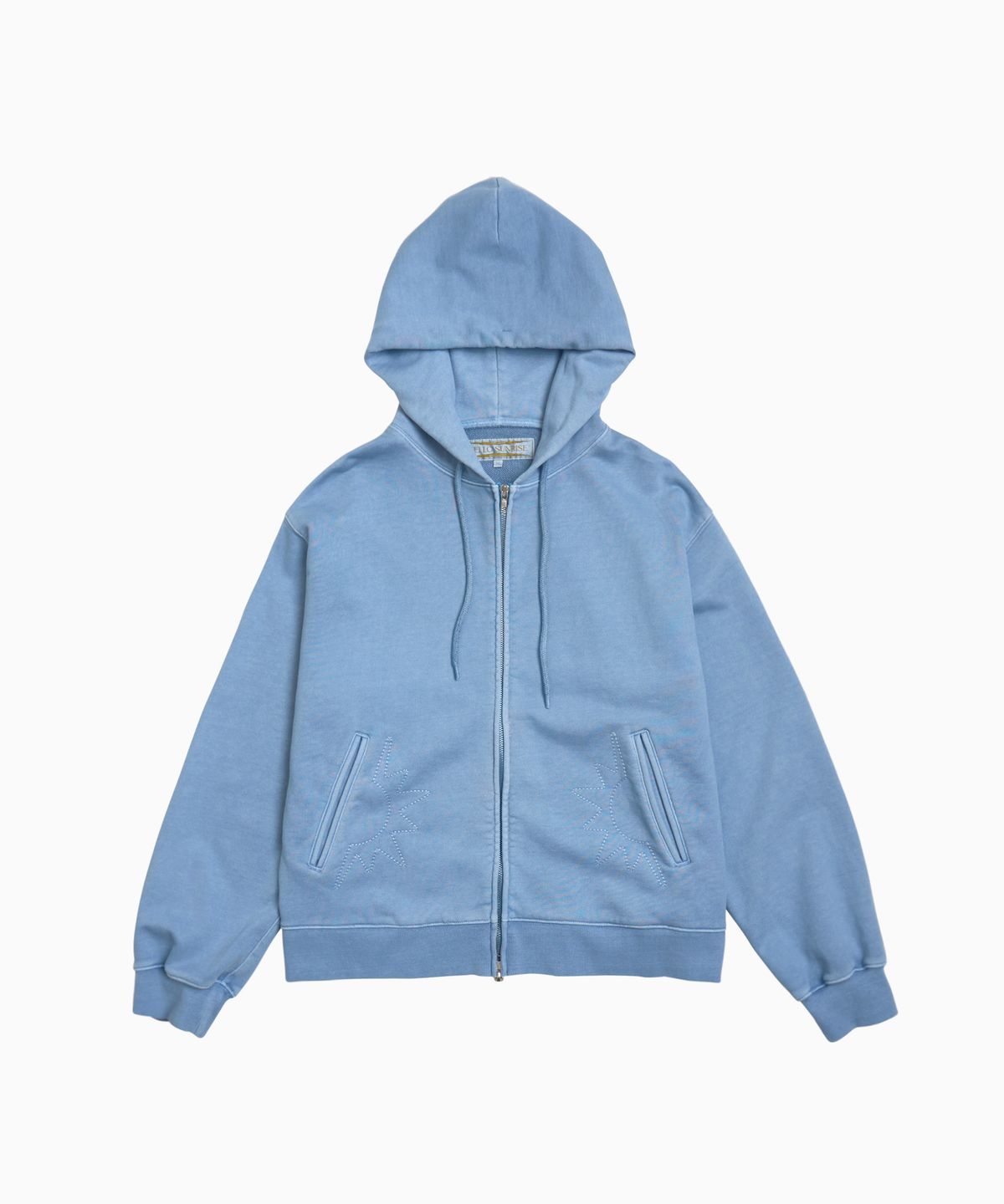 헬로 선라이즈(HELLO SUNRISE) HS Symbol Hoodie Zip Up_VTG Blue
