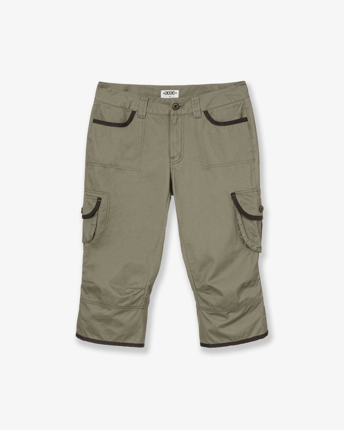 에이이에이이(AEAE) CAPRI CARGO PANTS [KHAKI]