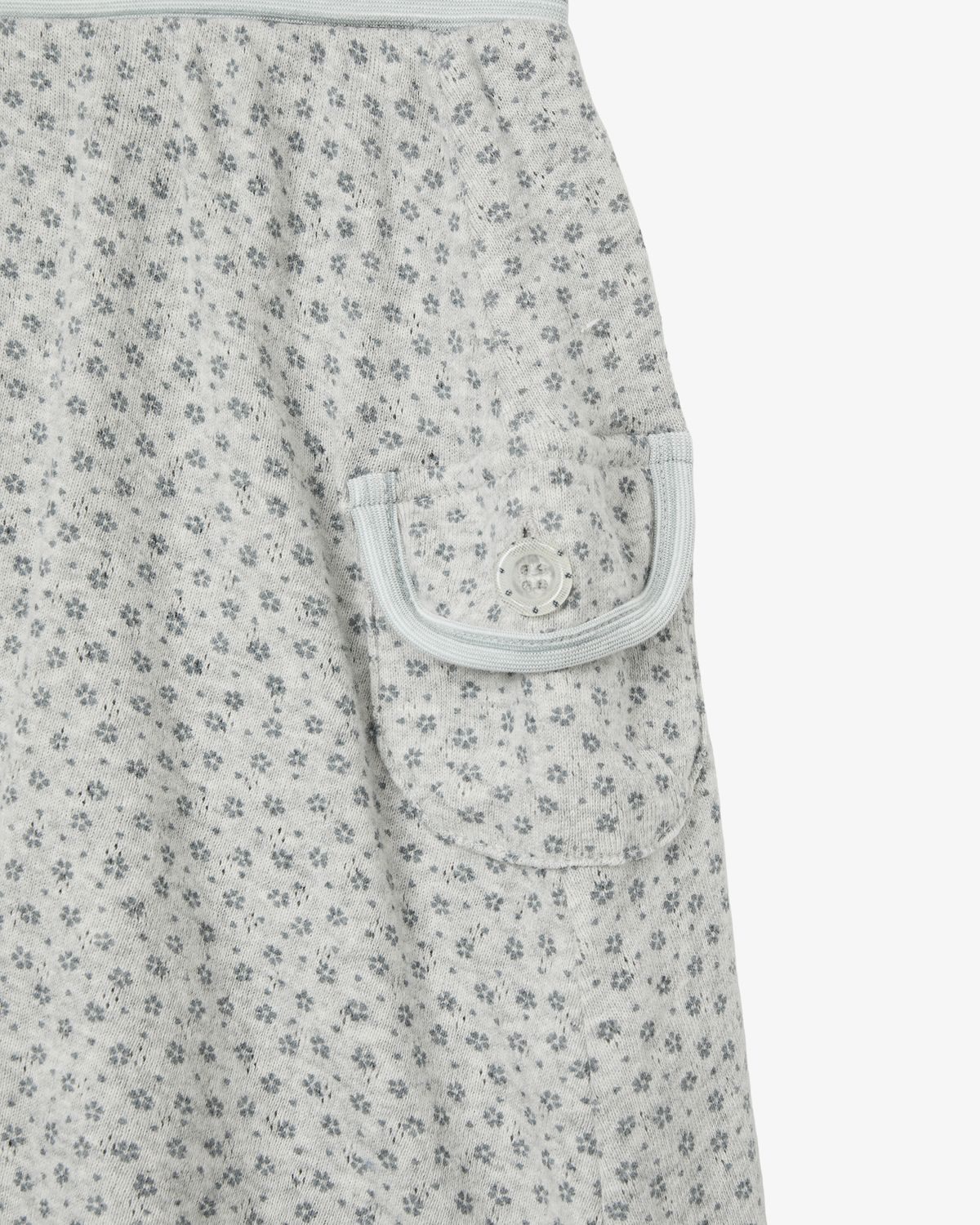 에이이에이이(AEAE) FLOWER SKIRT LEGGINGS [GREY]