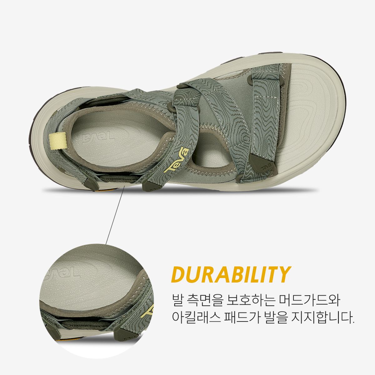 테바(TEVA) 비브람솔 여성 그랜드뷰 맥스 샌들 (SGS) STVF2616230-SGS