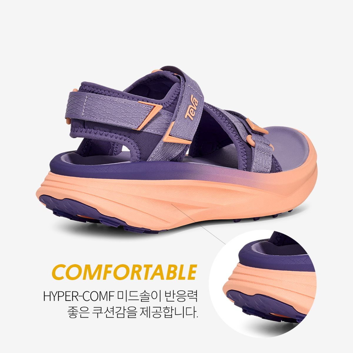 테바(TEVA) 여성 아벤트레일 R2T 러닝샌들 (THS) STVF2612831-THS