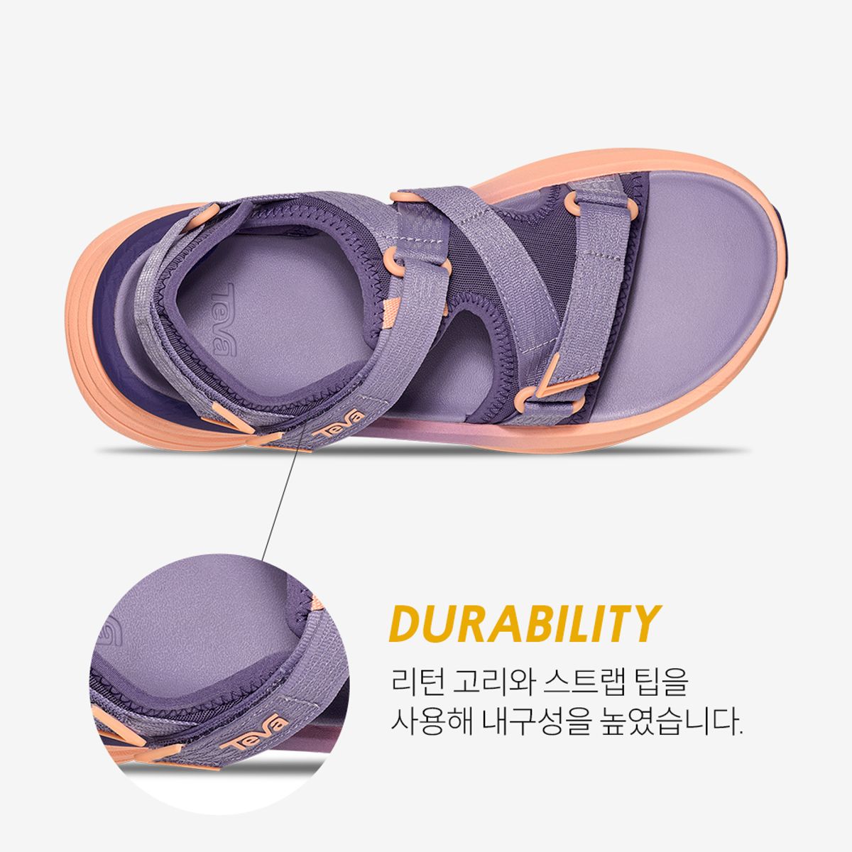 테바(TEVA) 여성 아벤트레일 R2T 러닝샌들 (THS) STVF2612831-THS