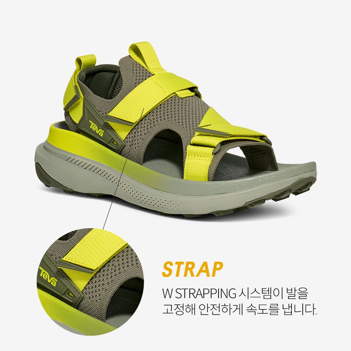테바(TEVA) 남성 아벤트레일 러닝샌들 (DPH) STVM2616150-DPH