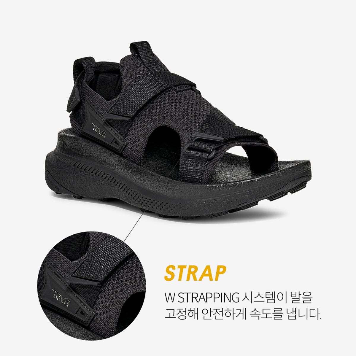 테바(TEVA) 남성 아벤트레일 러닝샌들 (BCB) STVM2616150-BCB
