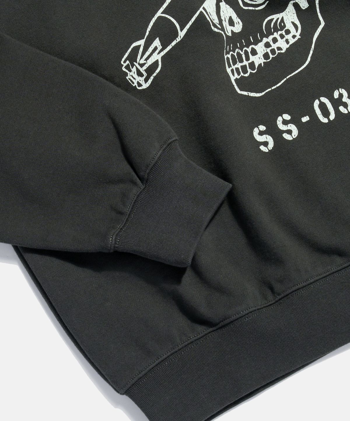 에스피오나지(ESPIONAGE) U.S.S. Heavyweight Sweatshirt Vintage Black
