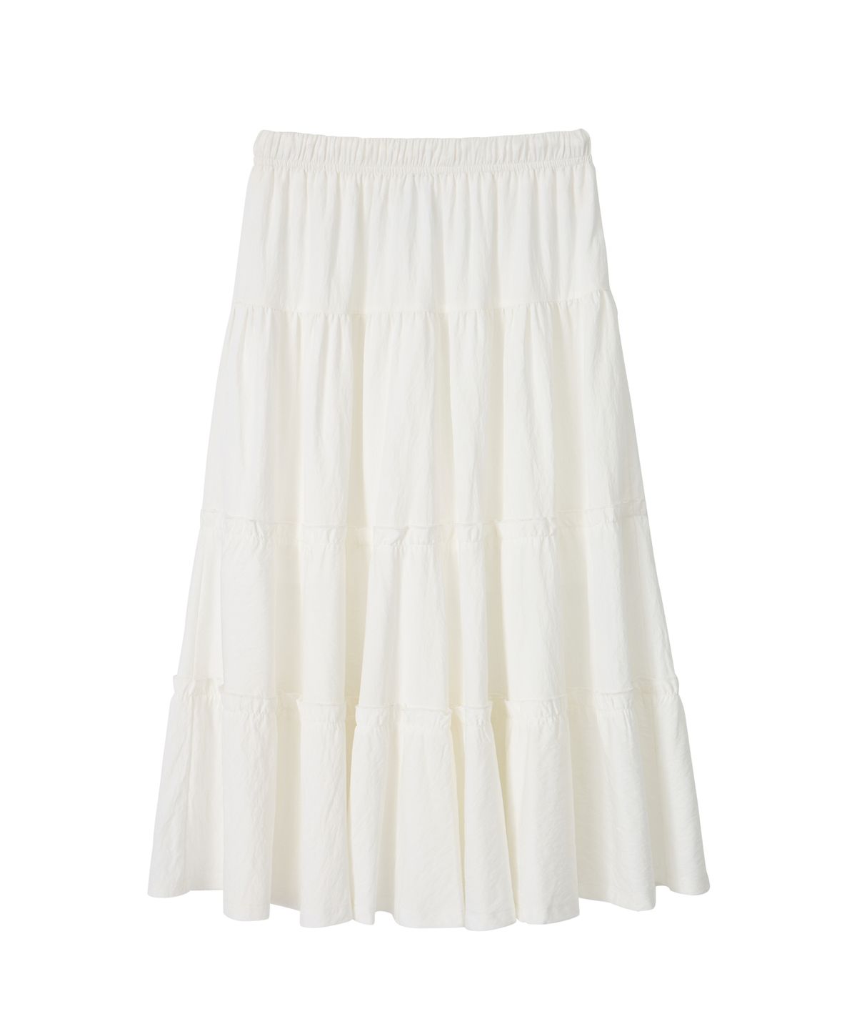 판도라핏(PANDORAFIT) Muse Long Skirt (white)