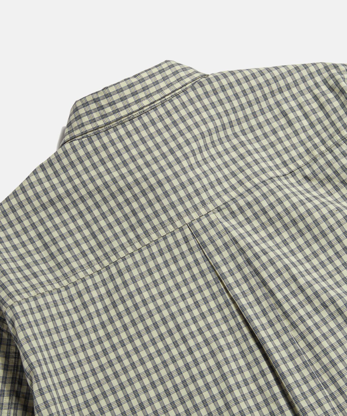 에스피오나지(ESPIONAGE) Multi Check 2 Pocket Shirt Blue Beige