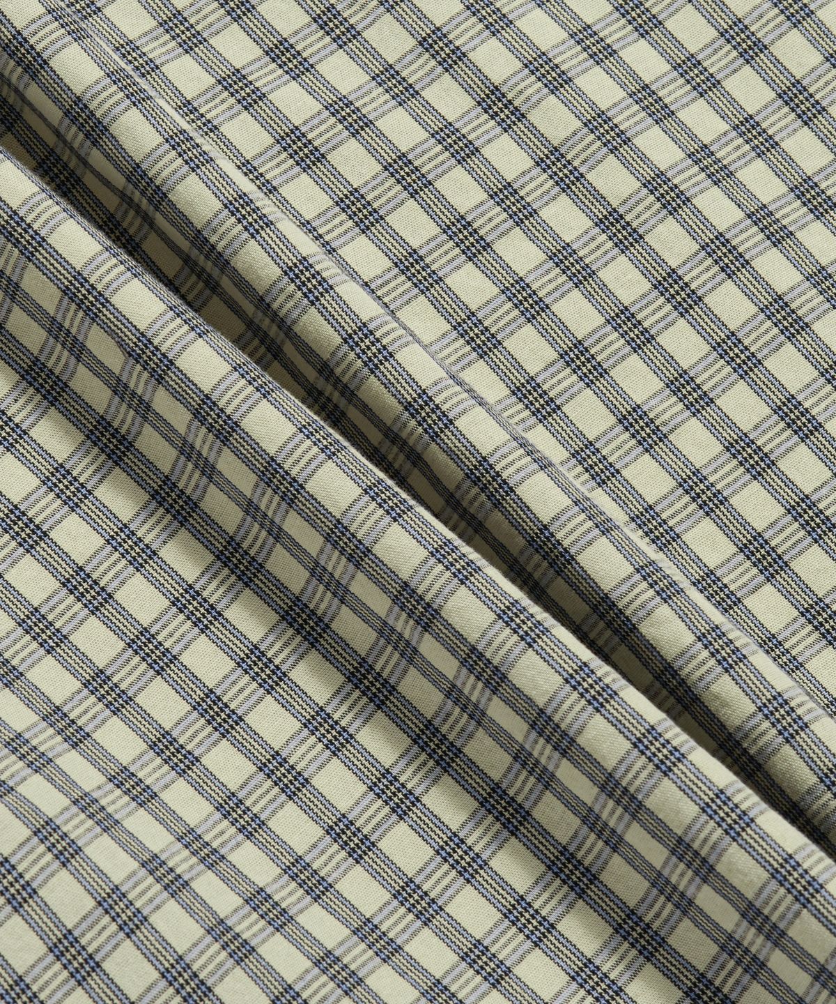 에스피오나지(ESPIONAGE) Multi Check 2 Pocket Shirt Blue Beige