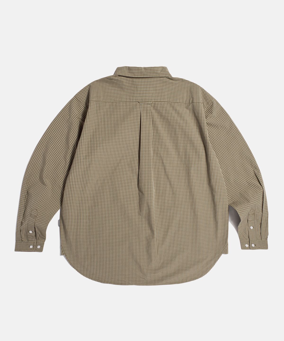 에스피오나지(ESPIONAGE) Multi Check Flap Pocket Shirt Brown