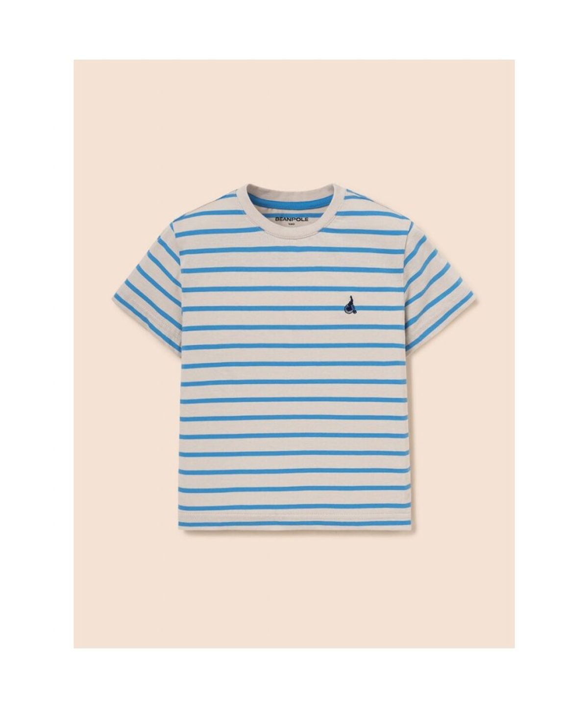 빈폴 키즈(BEANPOLE KIDS) [Essential] 스트라이프 반소매 티셔츠 - 베이지 (BI6242UE2A)