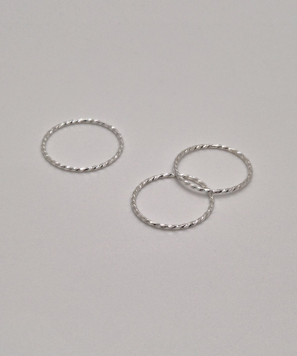포에트리하우스(POETRYHAUS) SHINE LAYERED 3-SET RING