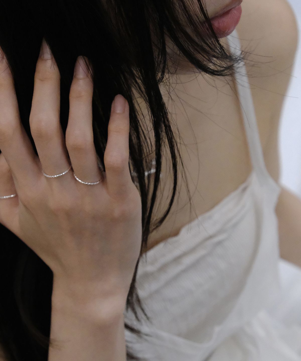 포에트리하우스(POETRYHAUS) SHINE LAYERED 3-SET RING