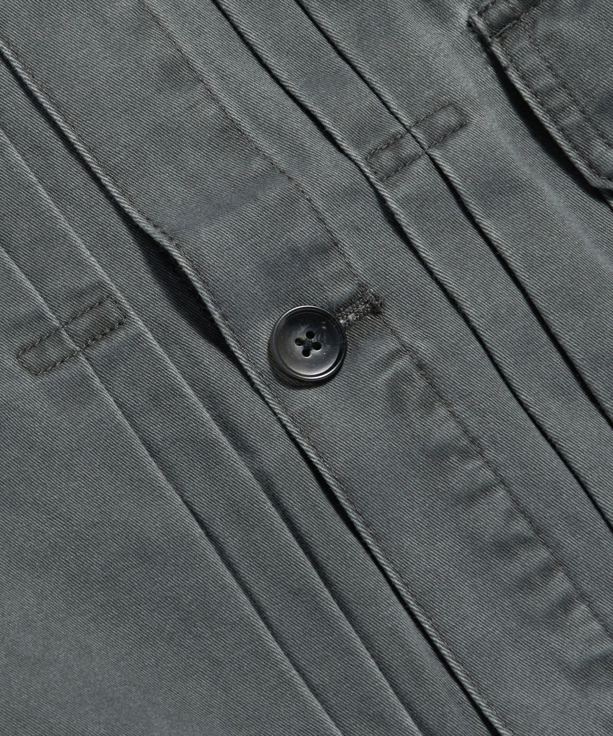 에스피오나지(ESPIONAGE) Type 1 Washed Cotton Trucker Jacket Charcoal