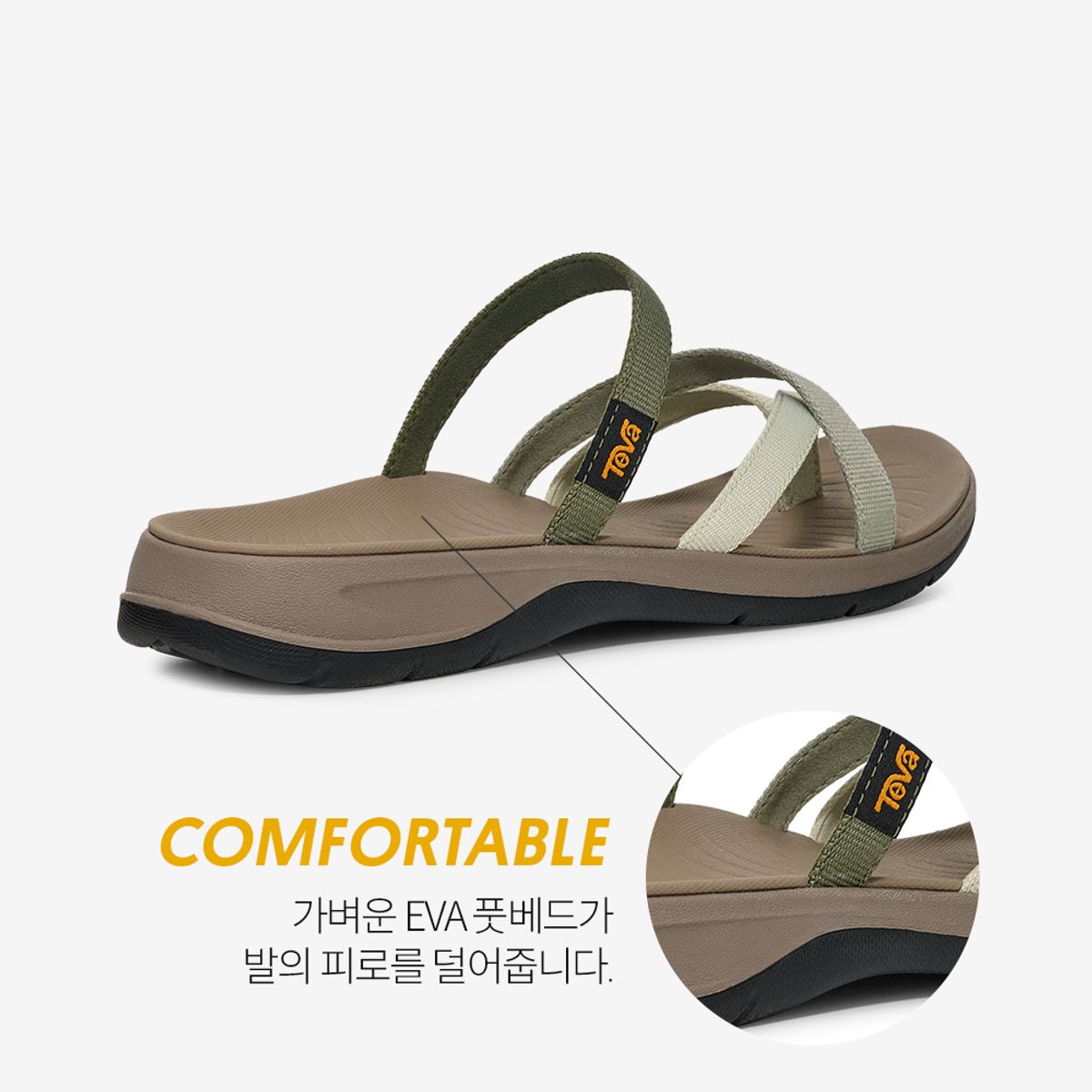 테바(TEVA) 여성 티라트래블러 플립 (SGR) STVF2619490-SGR