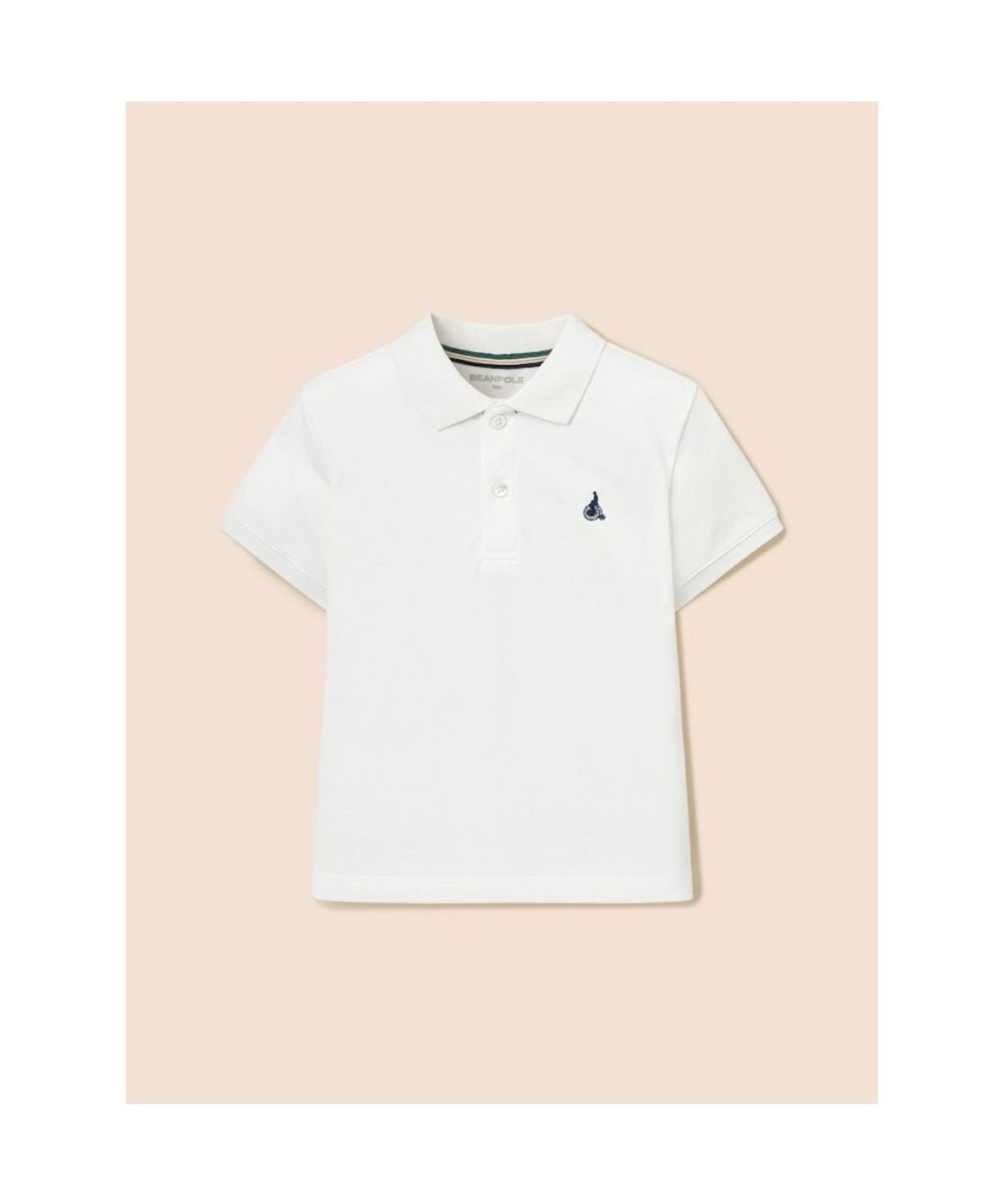 빈폴 키즈(BEANPOLE KIDS) [Essential] 피케 카라 반소매 티셔츠 - 아이보리 (BI6242UE30)