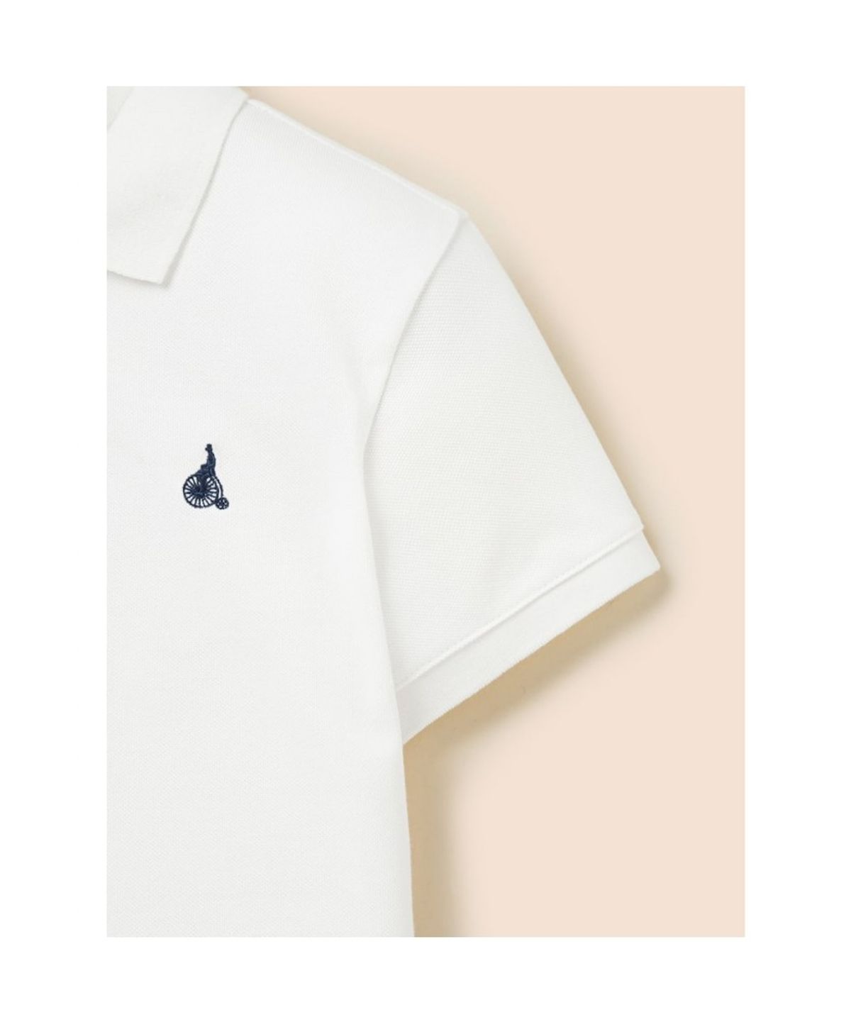 빈폴 키즈(BEANPOLE KIDS) [Essential] 피케 카라 반소매 티셔츠 - 아이보리 (BI6242UE30)