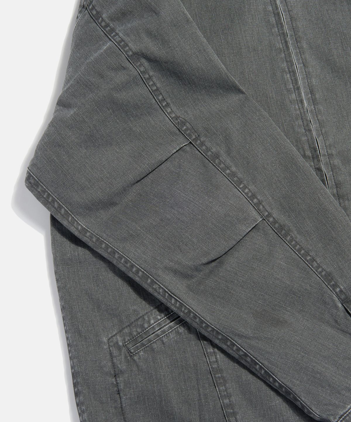 에스피오나지(ESPIONAGE) Washed Drizzler Jacket Black