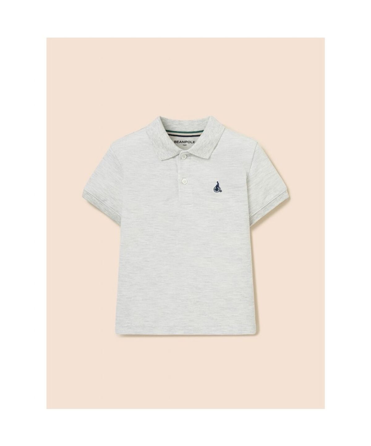 빈폴 키즈(BEANPOLE KIDS) [Essential] 피케 카라 반소매 티셔츠 - 베이지 (BI6242UE3A)
