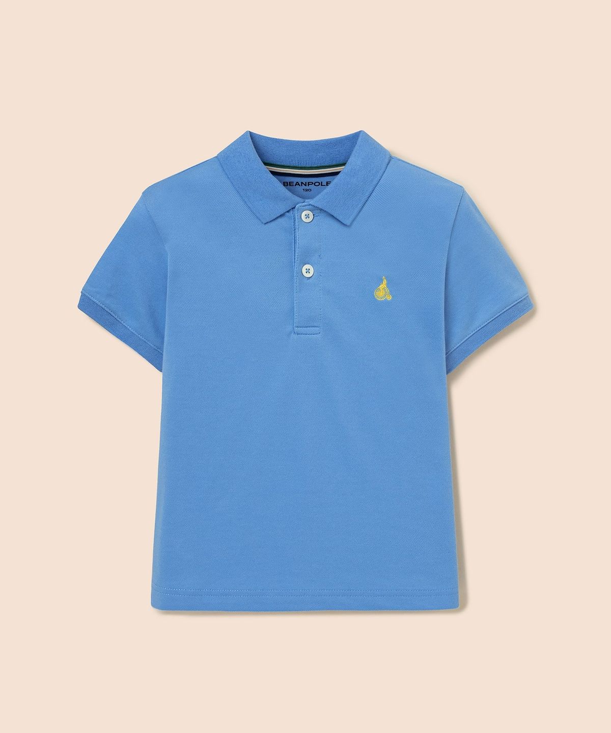 빈폴 키즈(BEANPOLE KIDS) [Essential] 피케 카라 반소매 티셔츠 - 블루 (BI6242UE3P)