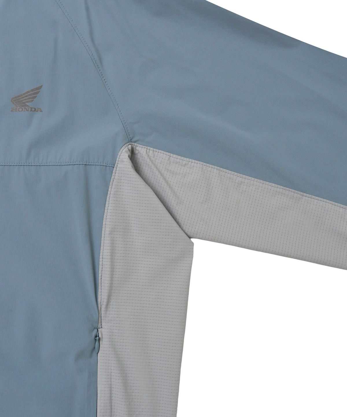 핍스 모터사이클(PHYPS MOTORCYCLE) Speed Run Light Weight Hoodie Zip-Up Vintage Blue