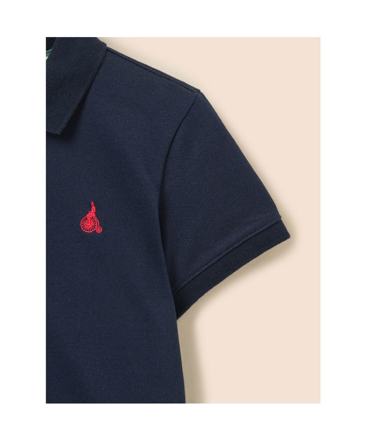 빈폴 키즈(BEANPOLE KIDS) [Essential] 피케 카라 반소매 티셔츠 - 네이비 (BI6242UE3R)