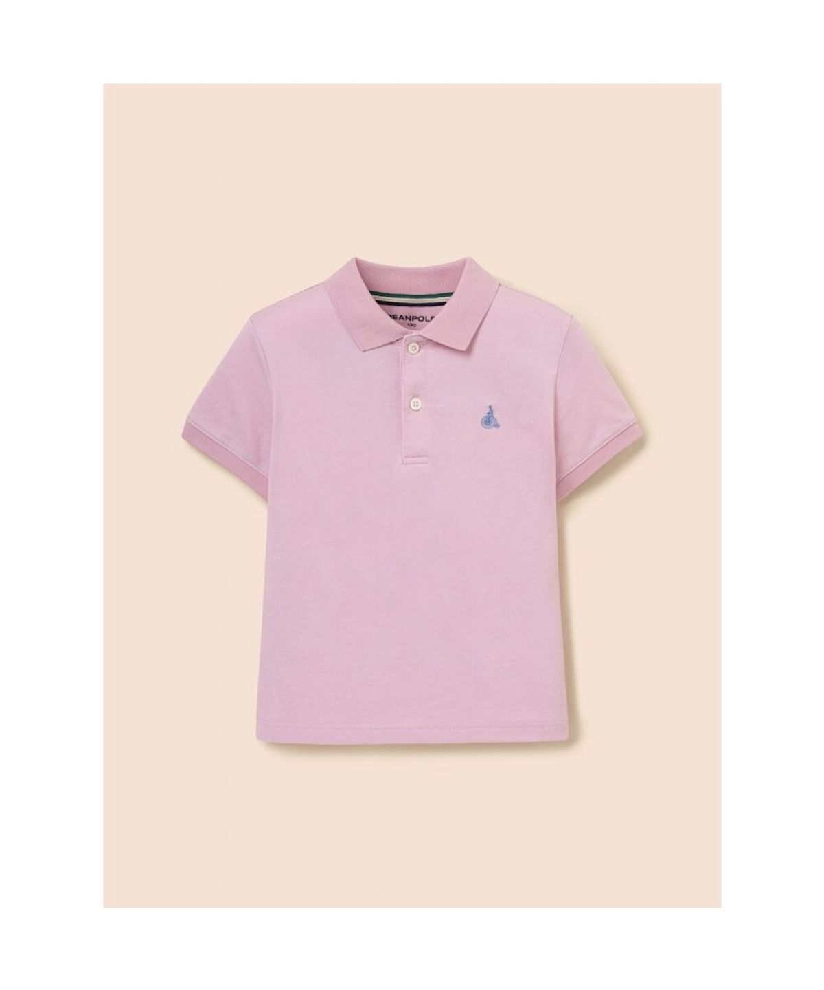 빈폴 키즈(BEANPOLE KIDS) [Essential] 피케 카라 반소매 티셔츠 - 라이트 핑크 (BI6242UE3Y)