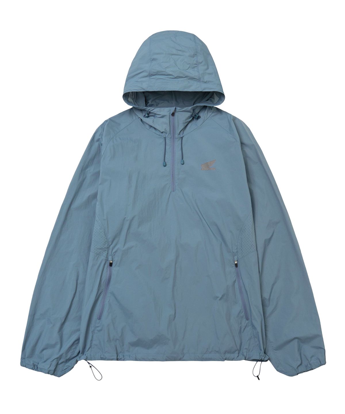 핍스 모터사이클(PHYPS MOTORCYCLE) Speed Run Nylon Packable Anorak Light Blue