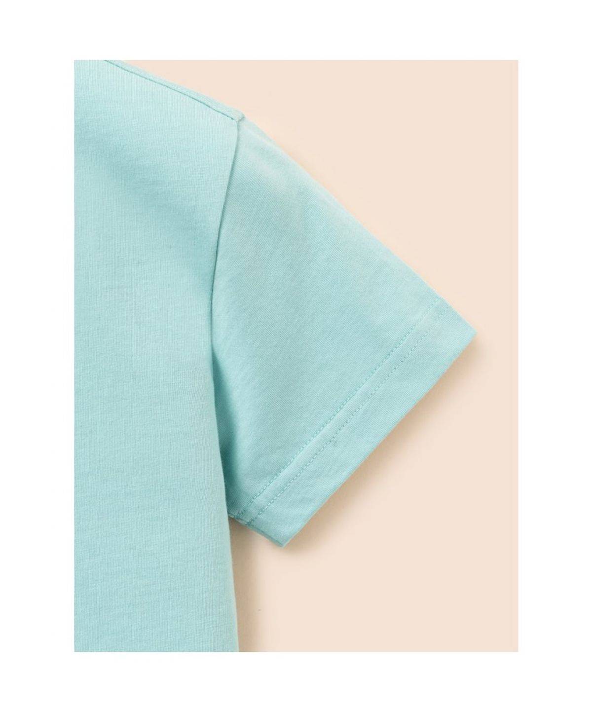 빈폴 키즈(BEANPOLE KIDS) [Essential] 수피마 베이직 반소매 티셔츠 - 라이트 그린 (BI6242UE1L)
