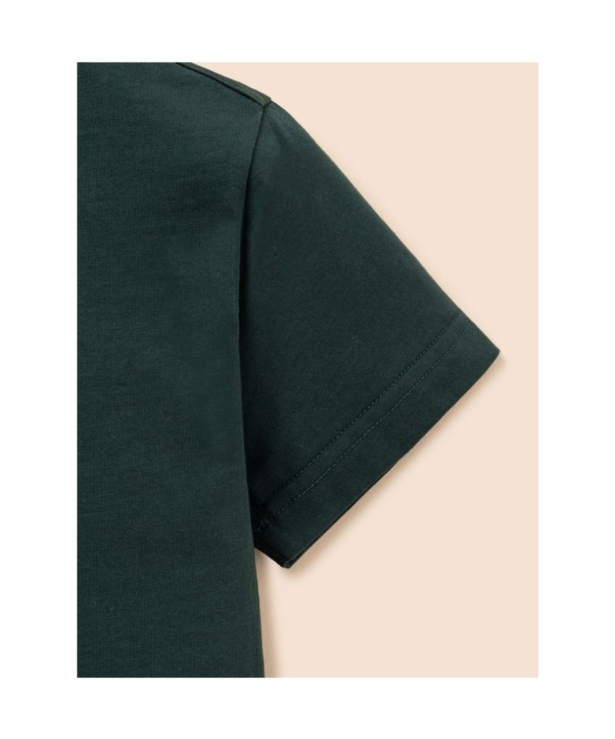 빈폴 키즈(BEANPOLE KIDS) [Essential] 수피마 베이직 반소매 티셔츠 - 그린 (BI6242UE1M)