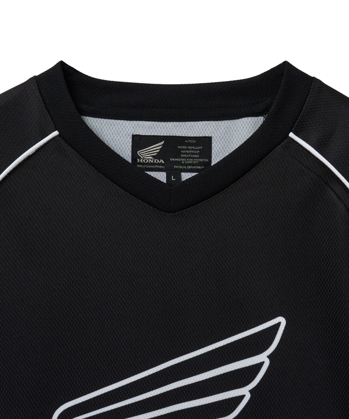 핍스 모터사이클(PHYPS MOTORCYCLE) Motorcycle Racing Jersey Long Sleeve Black