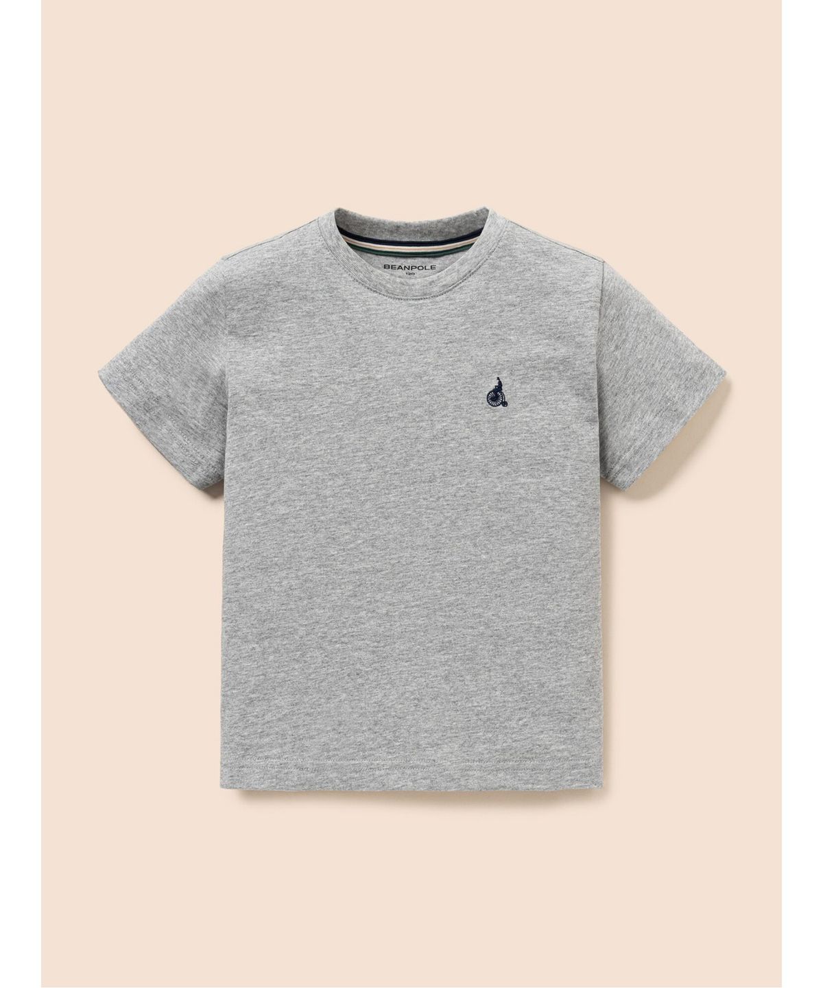 빈폴 키즈(BEANPOLE KIDS) [Essential] 수피마 베이직 반소매 티셔츠 - 그레이 (BI6242UE13)