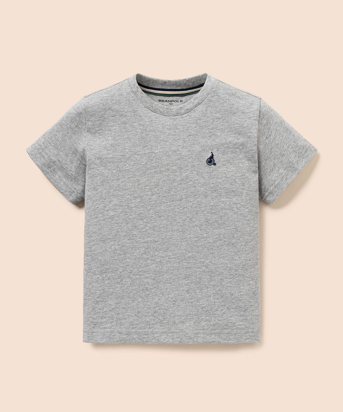 빈폴 키즈(BEANPOLE KIDS) [Essential] 수피마 베이직 반소매 티셔츠 - 그레이 (BI6242UE13)