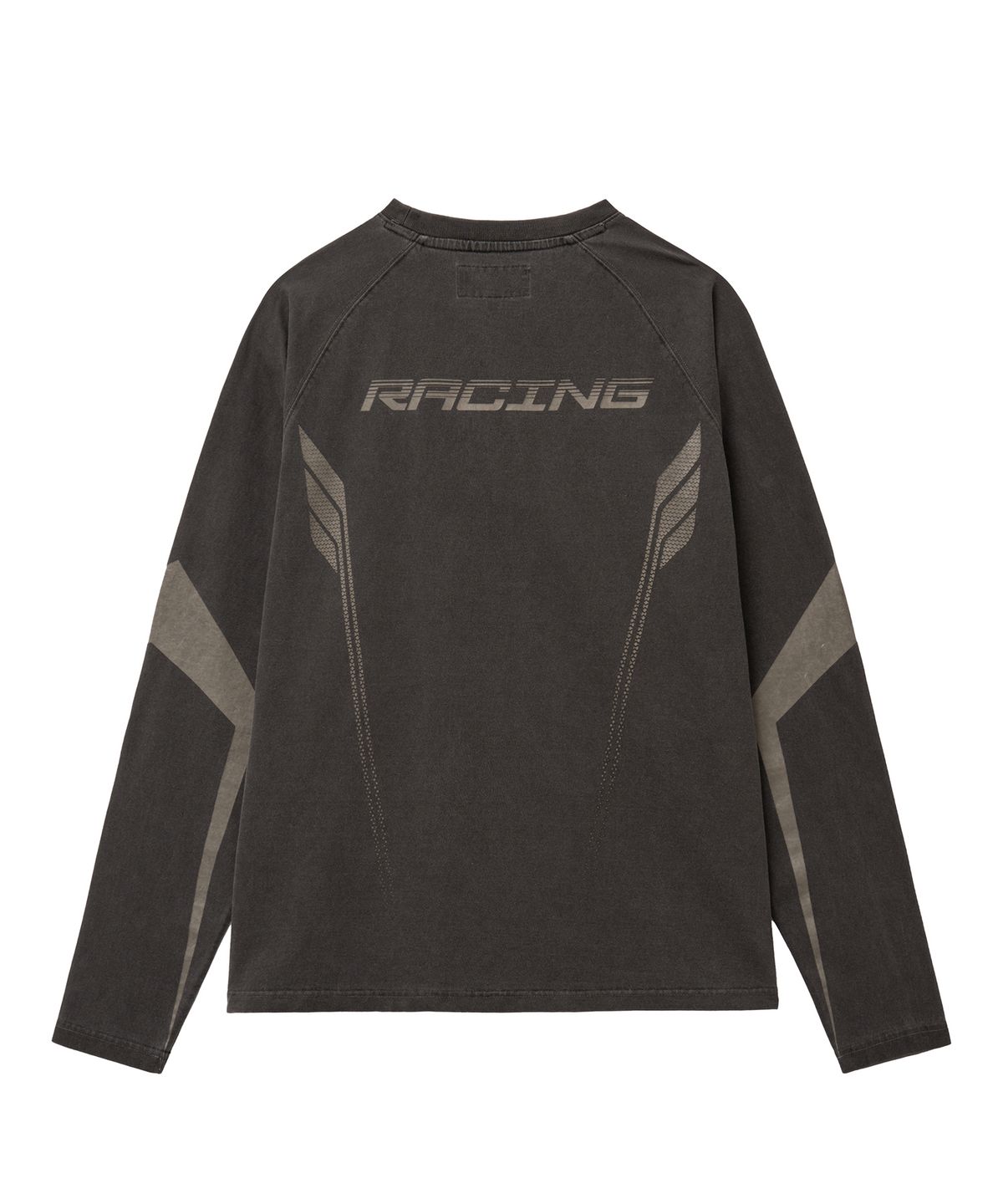 핍스 모터사이클(PHYPS MOTORCYCLE) Motorcycle Loose Fit Long Sleeve Charcoal