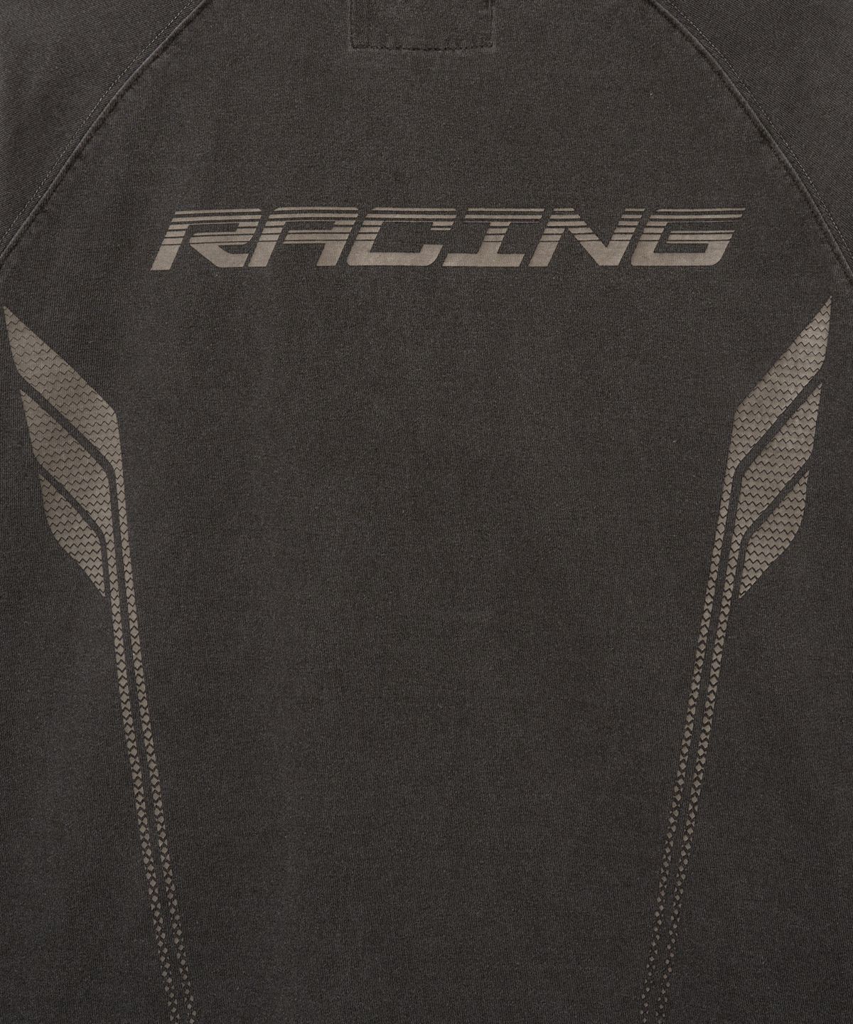 핍스 모터사이클(PHYPS MOTORCYCLE) Motorcycle Loose Fit Long Sleeve Charcoal