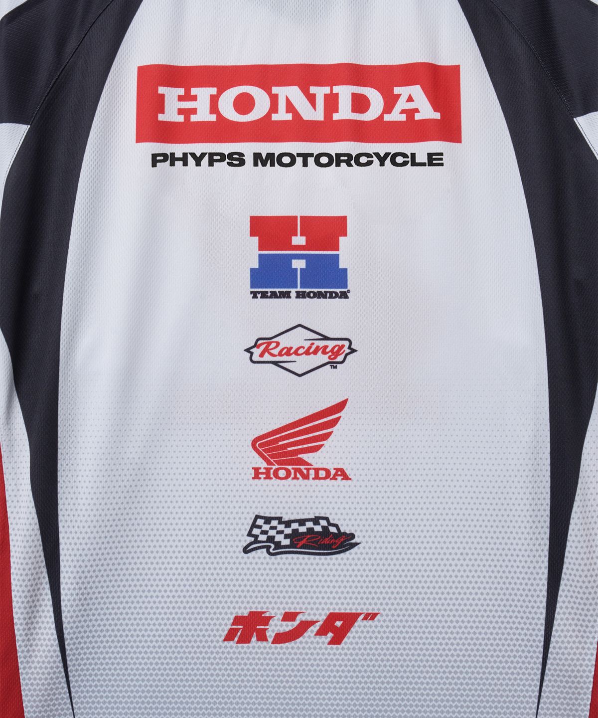 핍스 모터사이클(PHYPS MOTORCYCLE) Mesh Motorcycle Jersey White