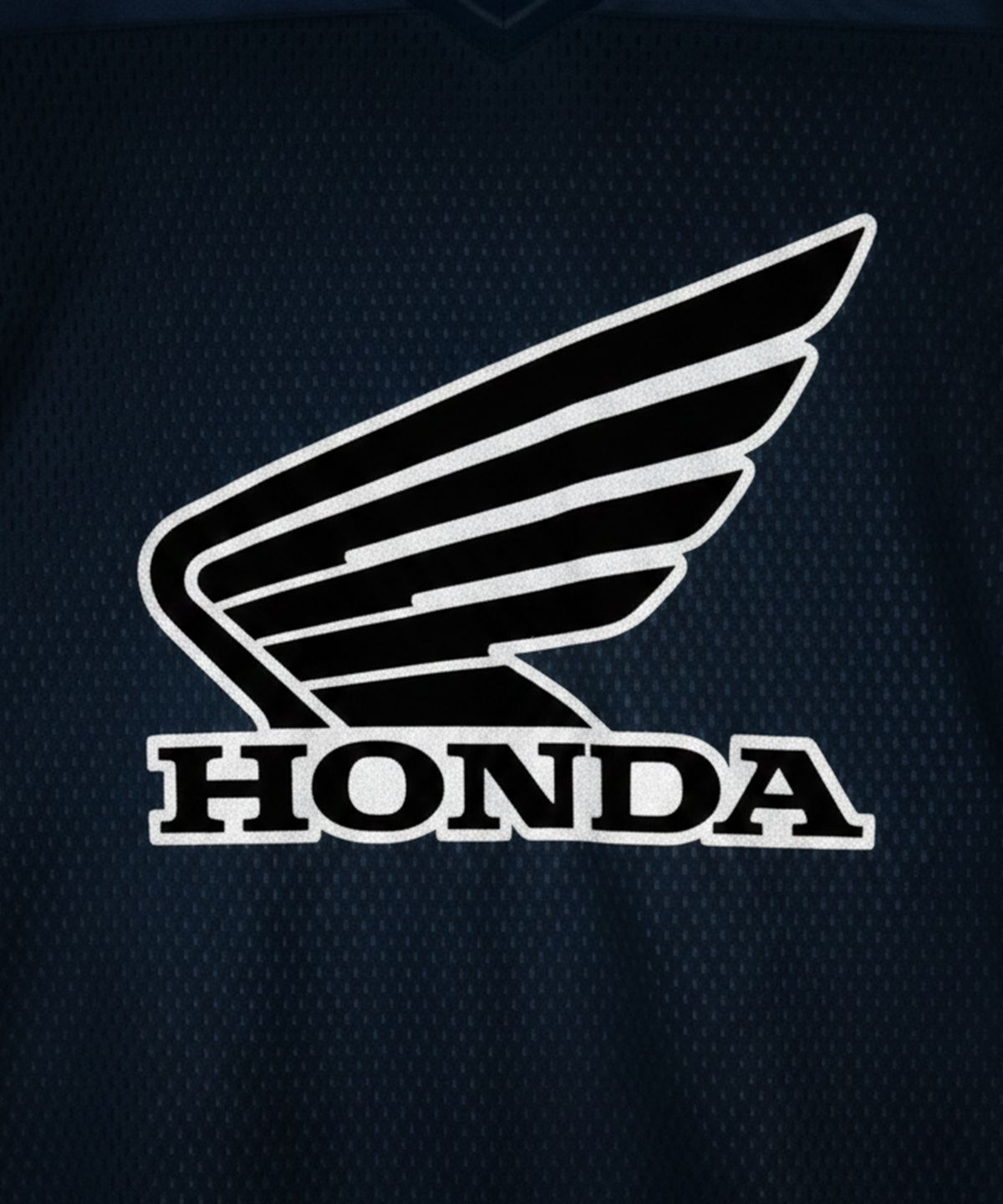 핍스 모터사이클(PHYPS MOTORCYCLE) Original Wing Logo Mesh Long Sleeve Light Blue